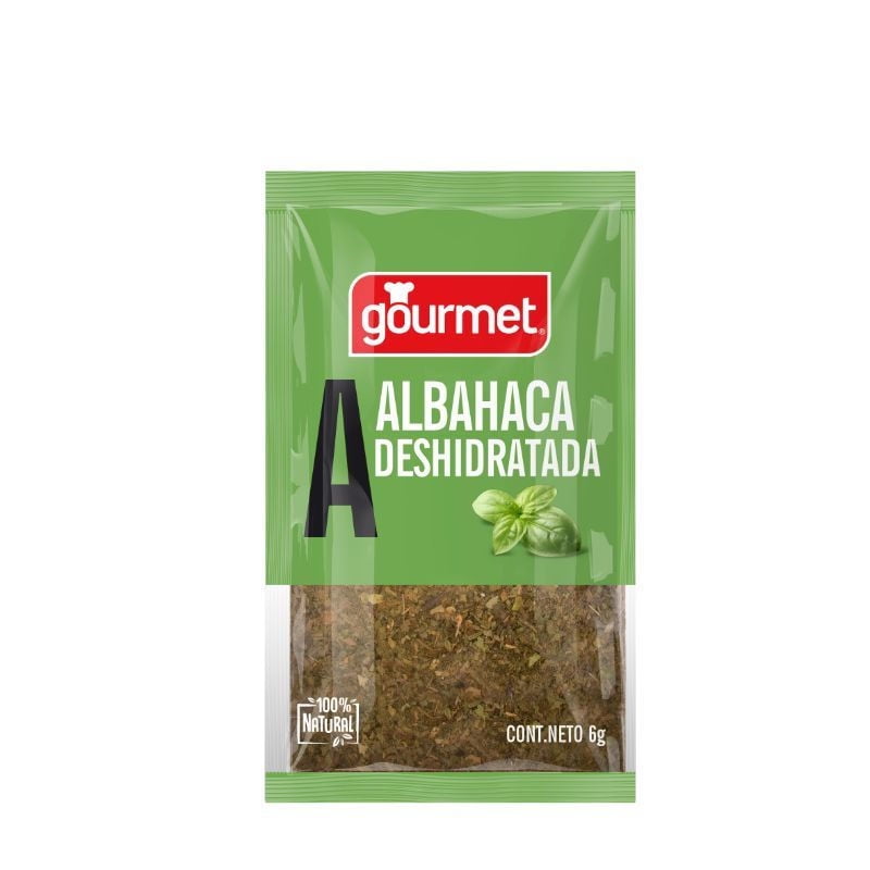 Albahaca Bolsa 6 g Gourmet