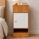 thumbnail image 5 of Velador Angosto con Puerta y Nichos Madera Blanco 30x30x66 cm, 5 of 6