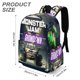 thumbnail image 3 of Monster Jam-theme Backpack, Campus style schoolbag Bookbag with Adjustable Shoulder Straps And Large Zip Compartment, Unisex Travel Bags.42x30x15cm, 3 of 6