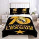 thumbnail image 1 of v418 Bed Sheets Bear Cover Double Comforter Bedding Sets Bedding Set Duvet Madrids Cover Queen Comforter Sets Quilt Pillowcase Quilt Reals Club 3-Piece Bedding Set (1 Duvet Cover + 2 Pillow Shams) Bed, 1 of 5