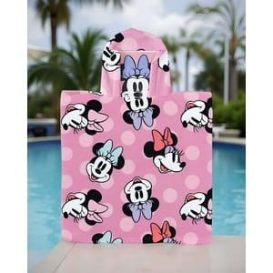 Mashini - Toalla Capucha Playa O Piscina Niño Niña Minie