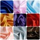 thumbnail image 2 of Xiao Hua Tela de Costura Artesanal de Café DIY -1 Pieza, Tela de Satén Suave de 39.37 X 59.06 Pulgadas, Tela de Boda Tipo Seda con Brillo, Vestido de Noche, Tela de Fondo y Proyecto de Manualidades, 2 of 3