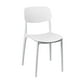 thumbnail image 1 of Silla Plástico Apilable Deco Estocolmo Blanca Escandinavia, 1 of 7