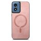 thumbnail image 1 of Magnetic Slim Case for Motorola Moto G Play 2024 4G with Camera Guard & Anti-Scratch Back Pink, 1 of 6