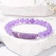 thumbnail image 1 of 1pc Natural Semi-Precious Stone Rectangular Body Energy Yoga Bracelet, 1 of 5
