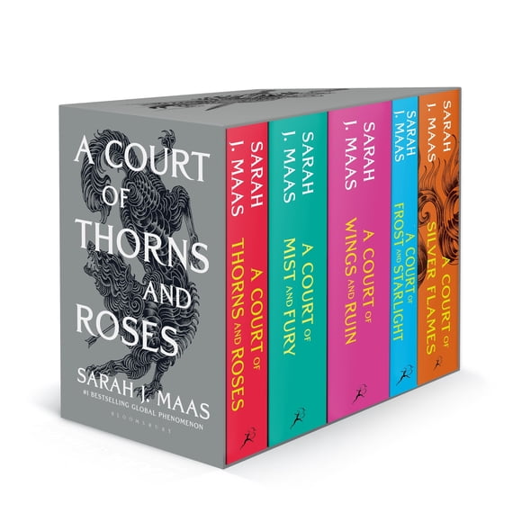 Set de Libros Bloomsbury A Court of Thorns and Roses 5 Libros