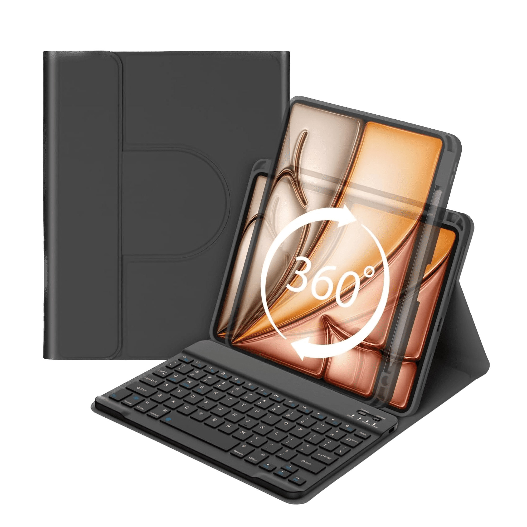 Gisul Tecnologia - Carcasa Funda 360° Con Teclado Para Ipad 10ma Gen / 11va A16