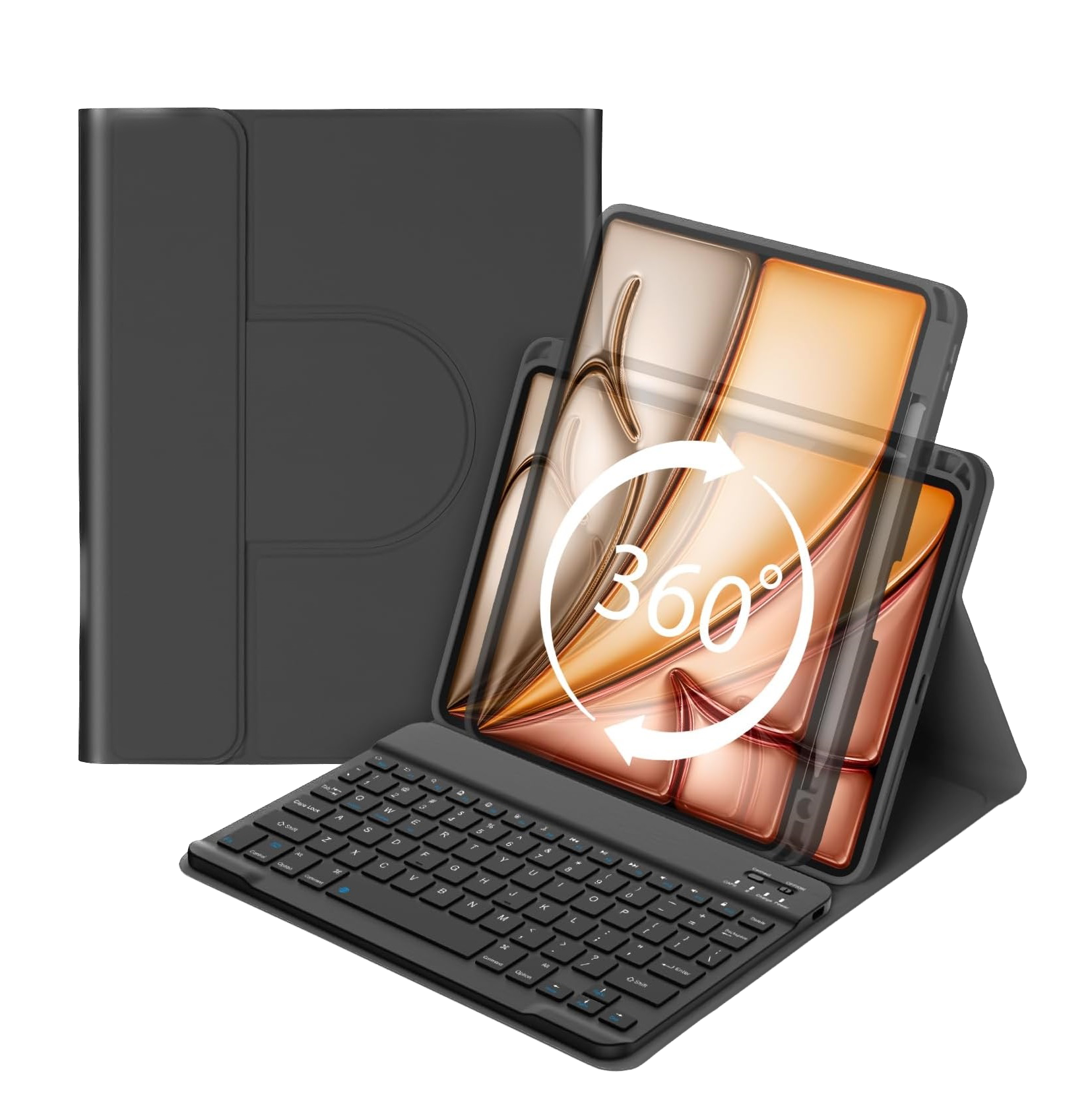 Gisul Tecnologia - Carcasa Funda 360° Con Teclado Para Ipad 10Ma Gen / 11Va A16