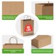 thumbnail image 2 of Bolsas de papel Simple Deluxe 50 unidades 33 × 13 × 25 cm, 2 of 5