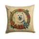 thumbnail image 1 of Cojín Samoyed Christmas 35 X 35 Cm, 1 of 5