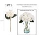 thumbnail image 2 of Ramos de flores de hortensia de seda artificial, 6 unidades, color blanco, 2 of 9