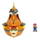thumbnail image 4 of NINTENDO 2.5 DELUXE BOWSER SHIP PLAYSET, 4 of 5