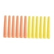 thumbnail image 5 of 12 Fundas Protectoras De Espuma Para Postes De Trampolín, Para Barandilla De Cama De Salto (6 Naranjas Y 6 Amarillos), 5 of 5
