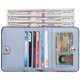 thumbnail image 2 of Billetera De Piel Compacta Con Bloqueo Rfid Para Mujer, 2 of 9