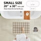 thumbnail image 2 of Alfombra De Baño Waffle Antideslizante Lavable Absorbente 30 X 50 Cm Color Caqui, 2 of 9