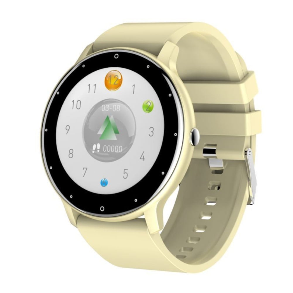 Generic - Smartwatch Reloj Inteligente Bluetooth Zl02 Pantalla Full Touch - Beige