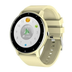 Generic - Smartwatch Reloj Inteligente Bluetooth Zl02 Pantalla Full Touch - Beige