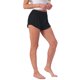 thumbnail image 1 of Shorts de Descanso con Dobladillo Festoneado para Mujer de INSPIRE CHIC, Suaves y Elásticos, con Cordón Ajustable para Dormir y Casa M Negro, 1 of 6