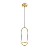 Magideal - Lámpara Colgante De Estilo Nórdico, Accesorio De Iluminación Colgante, Accesorio Colgante Interior Para Cafetería, , Hogar, Decoración De Dorado