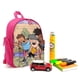 thumbnail image 3 of El Chico Loco Mochila Escolar para Niños y Niñas, Mochila Infantil Ligera de Alta Calidad, Grande y Duradera ROSA, 3 of 6