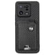 thumbnail image 2 of Funda Billetera Tejida para Xiaomi 13 Pro con Soporte y Tarjetero Negro, 2 of 4