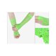 thumbnail image 3 of INSPIRE CHIC Guantes Largos de Malla Elástica con Diamantes de Imitación de los 80 para Mujer, Mangas de Red sin Dedos para Disfraz de Fiesta de Halloween, Baile, Color Verde, 3 of 6