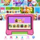 thumbnail image 2 of Tablet qunyiCO Y7kids de 7" 2 GB de RAM 32 GB WiFi rosa, 2 of 7