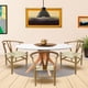 thumbnail image 2 of Pack 2 Sillas Comedor Whishbone Madera Café, 2 of 5