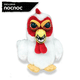 thumbnail image 1 of Peluche Feisty Pets CooCoo Cluckles the Hen 22cm, 1 of 3