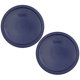 thumbnail image 1 of Tapa para tazón de mezclar Pyrex 7403-PC 2366 mL azul – paquete de 2, 1 of 5