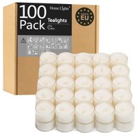 Velas Tealight Home Lights Giant 100,200,300 A Granel, Paquete De 100