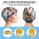 thumbnail image 3 of Los niños de la libertad Gorro de Natación de Licra, Gorro de Baño de Tela Cómoda, Gorro Elástico Antideslizante para Hombres, Mujeres y Niños, 3 of 6
