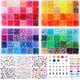 thumbnail image 1 of Kit Mostacillas QUEFE 96 Colores 3000pcs Pulseras Acrílico, 1 of 3