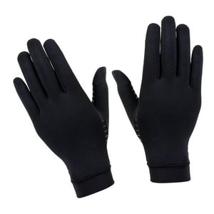 Genérico - Guantes Para Hombre Fibra De Cobre Spandex Pantalla Táctil Para Correr Deportes Winter Warm M