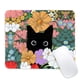 thumbnail image 1 of Alfombrilla de ratón CDZYNG Black Cat cuadrada con base de goma antideslizante, 1 of 7