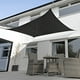 thumbnail image 4 of Pack X2 Toldo Vela Sombra Cuadrado 4x4 Toldo Vela Terraza Gris, 4 of 4