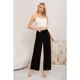 thumbnail image 3 of Pantalon Palazzo Mujer Verano Casual Pretina Alta Linea 3009, 3 of 3