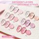 thumbnail image 2 of Gel de Uñas Beetles – Set de 6 colores rosa con purpurina, 2 of 7
