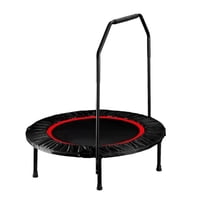 Sportime - Trampolin Con Soporte 100 Cms., Saltarina Con Cobertor, Power Jump Roja