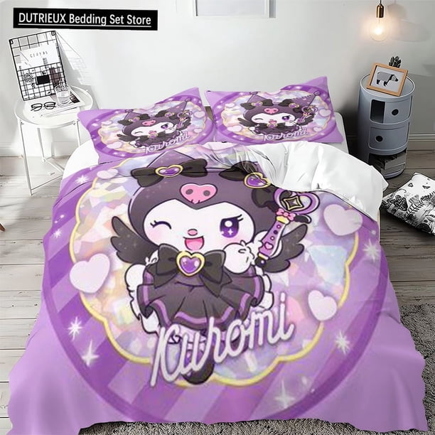 Coulomi Quilt Cover Microfiber 3D Digital Printing Colorful Bedding Set Children's Room Special Bedroom Decoration Bed Sheets