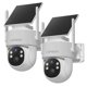 thumbnail image 1 of Cámara de Seguridad Solar Inalámbrica Camoon – Pack de 2, 1 of 8