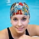 thumbnail image 4 of Los Pitufos Gorro de Natación de Licra, Gorro de Baño de Tela Cómoda, Gorro Elástico Antideslizante para Hombres, Mujeres y Niños, 4 of 6