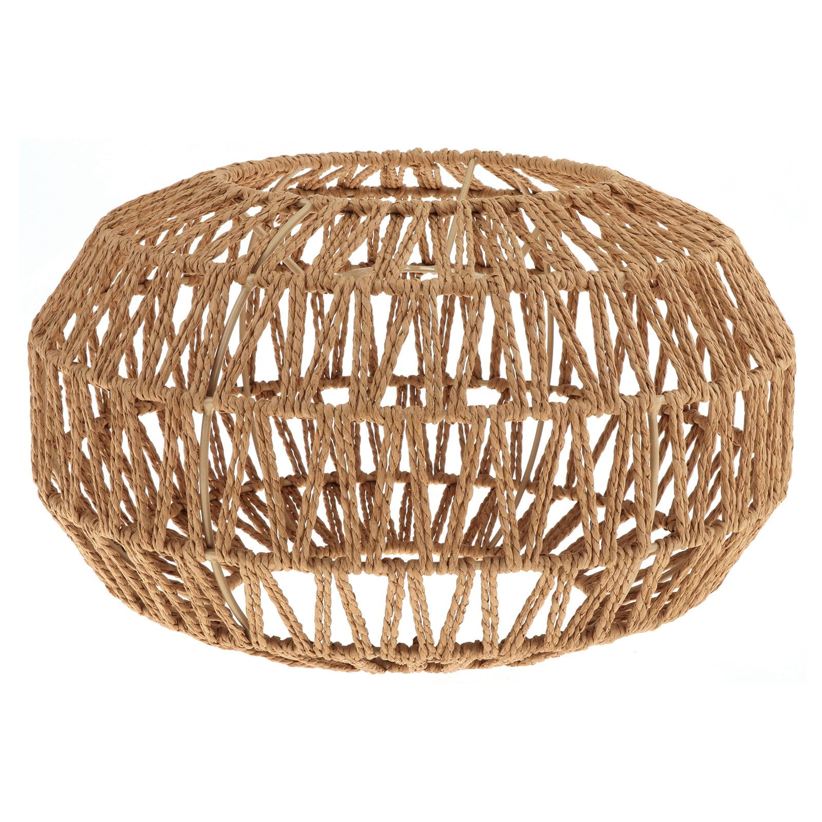 Magideal - Pantalla De Lámpara Colgante, Lámpara De Araña, Estilo Rústico Retro, Pantalla De Lámpara De Techo, Cubierta De Luz Colgante Para Decoración De Cocina