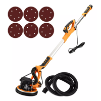 Master Prox - Lijadora De Pared Y Techo Luz Led 1390W 2800Rpm 225Mm