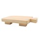 thumbnail image 3 of Soporte De Pedestal De Madera Para Pastel, Elevador De Madera Para Baño, Mesa De Centro Interior Con Mango, 3 of 5