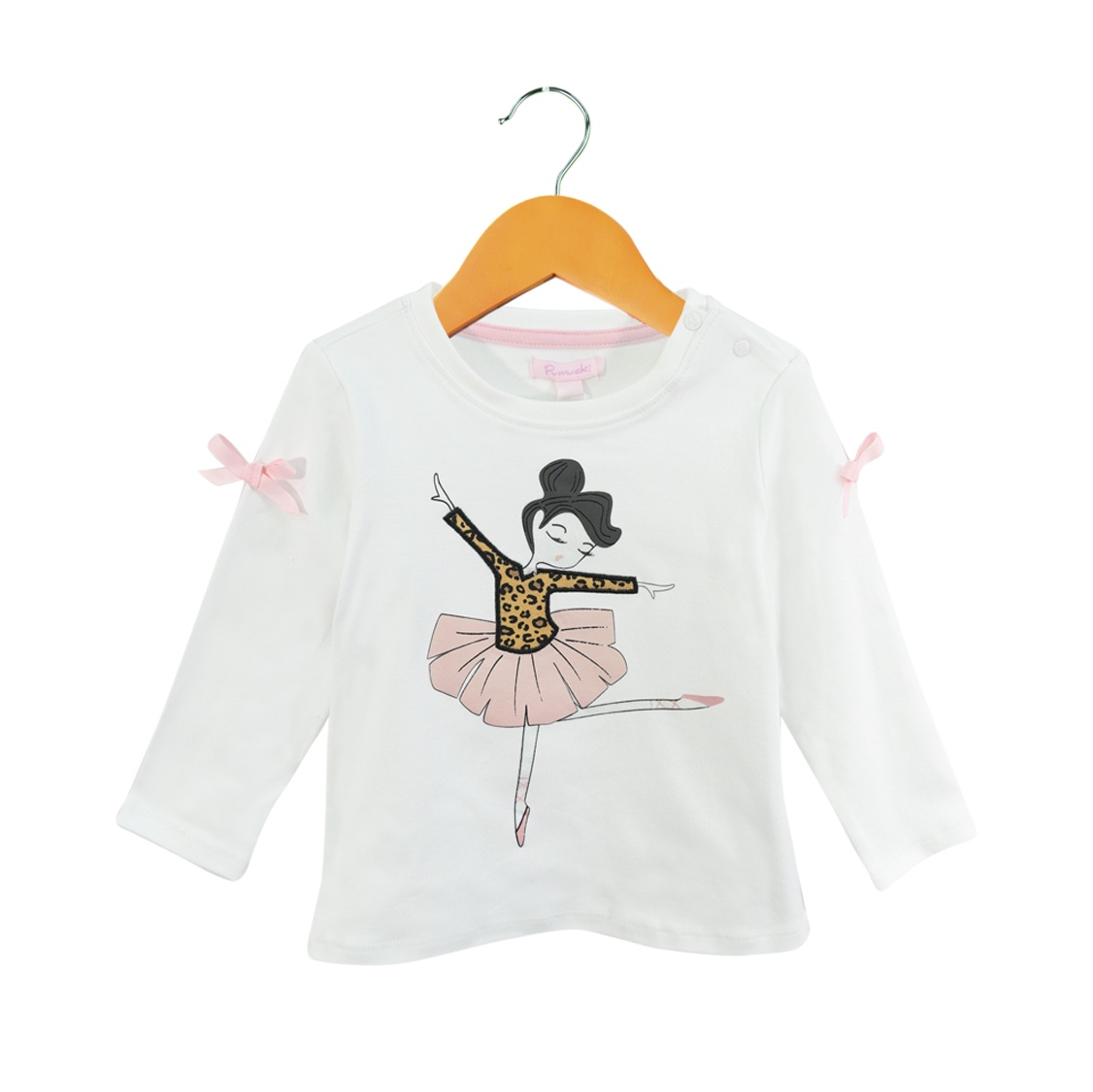 Pumucki - Polera Manga Larga Ballerina Talla 4 Años