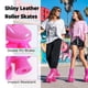 thumbnail image 3 of Patines de Cuatro Ruedas Nattork Talla 6 de Caña Alta PVC Starlight, 3 of 4