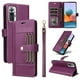 thumbnail image 5 of FOXDOCK Funda tipo Cartera para Xiaomi Redmi Note 10 Pro 4G – Cubierta de Cuero PU con Múltiples Ranuras, Bolsillo para Efectivo y Correa de Muñeca, 5 of 6
