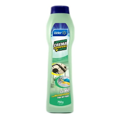 Limpiador Crema Con Cloro Botella 750 G Lider