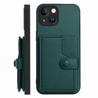 Foxdock Funda Para Iphone 15 Con Bloqueo Rfid - Diseño Elegante Con Cierre De Botón